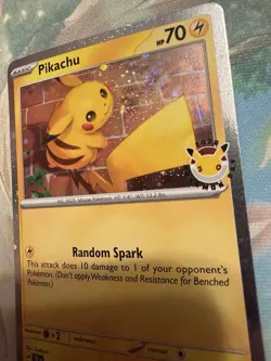 Pokemon Pikachu 30th Anniversary 051/162 Bulk Card Lot - Image 3