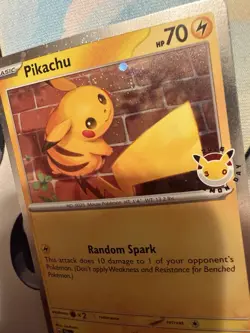 Pokemon Pikachu 30th Anniversary 051/162 Bulk Card Lot - Image 4