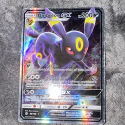 Pokemon TCG Umbreon GX Ultra Rare Holo 80/149 Sun & Moon English Darkness - Image 1