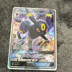 Pokemon TCG Umbreon GX Ultra Rare Holo 80/149 Sun & Moon English Darkness - Image 2