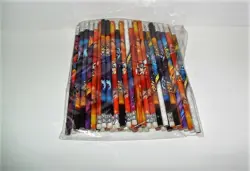 POKEMON PENCILS MIXED LOT OF (50) RANDOM FROM THE LUNCH BOX TINS AS PICTURED - Image 1