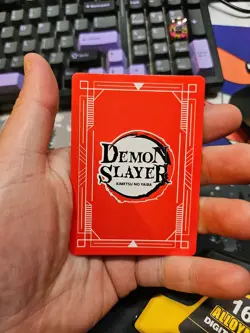 Pokemon X Demon Slayer Kimetsu no Yaiba Soul Cards Daki Gyutaro UR-015 - Image 2