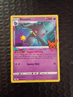 Banette 073/196 Trick Or Trade Stamped - Pokemon TCG - Image 1