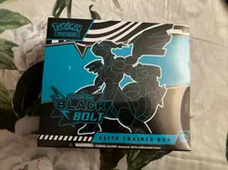 Pokemon TCG Scarlet & Violet Black Bolt Elite Trainer Box ETB Brand New Sealed - Image 1