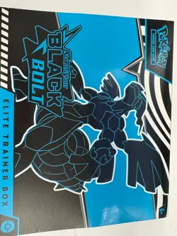 Pokemon TCG Scarlet And Violet Black Bolt Elite Trainer Box ETB SEALED - Image 1