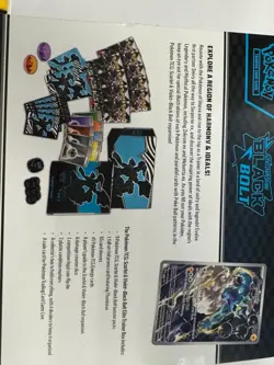 Pokemon TCG Scarlet And Violet Black Bolt Elite Trainer Box ETB SEALED - Image 2