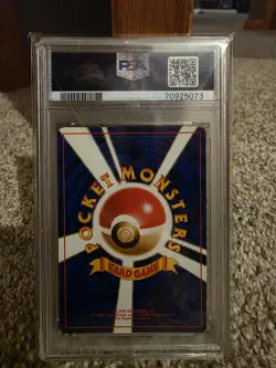2000 Pokemon Japanese Neo Genesis Heracross #214 PSA 9 MINT Double swirl - Image 2