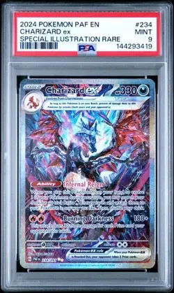 2024 POKEMON PAF EN-PALDEAN FATES #234 CHARIZARD ex SPECIAL ILLUSTRATION RARE - Image 1