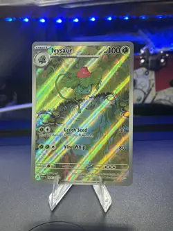 Pokemon TCG Ivysaur Scarlet & Violet 151 IR #167/165 - Image 1