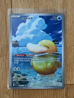 Pokemon Psyduck 226/217 Illustration Rare Holo Full Art Ascended Hero’s NM - Image 1