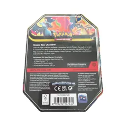 Pokemon Mega Charizard ex Factory Sealed Tin Box - Charizard Y -4 Booster Packs - Image 2
