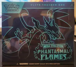 Pokemon Mega Evolution Phantasmal Flames Elite Trainer Box ETB Sealed - Image 1