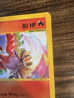 Pokemon TCG Ho-oh 52 Black Star Promo Trading Card 2002 E-Reader Nintendo MP - Image 5