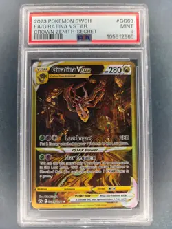 2023 Pokemon SWSH Giratina Vstar #GG69 PSA MINT 9 - Image 1