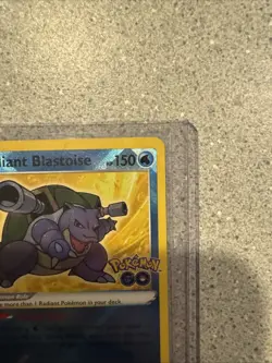 Radiant Blastoise 018/078 Pokemon Go Holo - Image 4