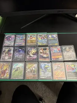 Lot of 12 Pokemon Slabs and 17 Japanese Cards - Image 3
