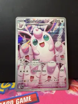 Pokemon TCG Me02: Phantasmal Flames Wigglytuff 105/094 Holo Illustration Rare H… - Image 1