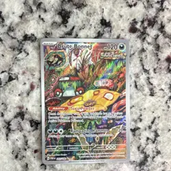 Pokemon Brute Bonnet 207/182 SV04 Paradox Rift Illustration Rare Holo 120 HP - Image 1