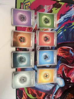 Pokemon 151 Basic Energy COSMOS HOLO Full Set Of (8) SVE 001-008 NM/MINT - Image 1