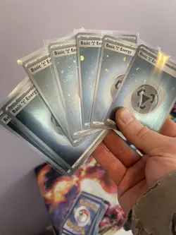 Pokemon 151 Basic Energy COSMOS HOLO Full Set Of (8) SVE 001-008 NM/MINT - Image 5