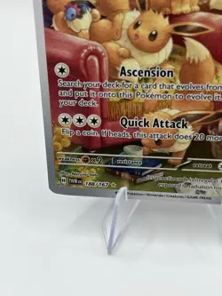 Pokemon Eevee Holo TCG Card 188/167 Sv06 Twilight Masquerade - Image 5