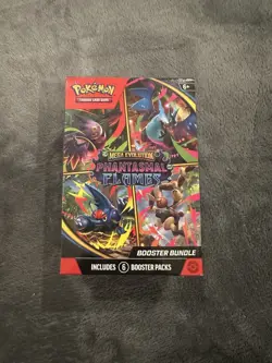 Pokemon Mega Evolution Phantasmal Flames Booster Bundle Sealed - Image 2