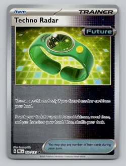 Reverse Holo Techno Radar 130/131 Uncommon SV: Prismatic Evolutions Pokemon - Image 1