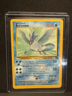Pokemon TCG Fossil Articuno 17/62 LP WOTC 1999 Unlimited - Image 1