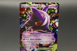 Pokemon Gengar EX 34/119 Phantom Forces Ultra Rare Holo NM - Image 2