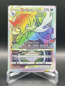 Hisuian Samurott VSTAR 197/189 Astral Radiance Secret Rare Holo Pokemon TCG NM/M - Image 1