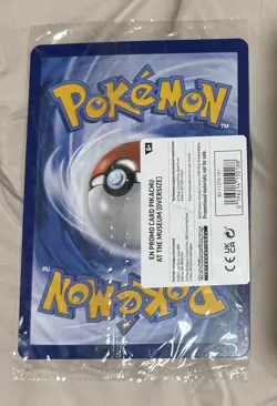 Pokemon TCG: Pikachu at the History Museum PROMO Card - New & Sealed - Image 2