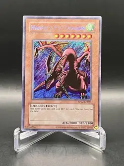 Harpie's Pet Dragon RP02-EN093 Retro Pack 2 Secret Rare Foil Yugioh! TCG NM/M - Image 2