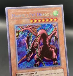 Harpie's Pet Dragon RP02-EN093 Retro Pack 2 Secret Rare Foil Yugioh! TCG NM/M - Image 4