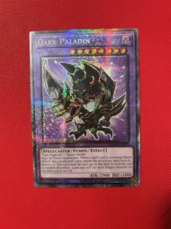 Yugioh! Dark Paladin BLMM-EN008 Chibi 1st Edition Starlight Rare NM - Image 1