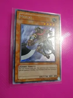 Mezuki PP02-EN016 Secret Rare Effect Yu-Gu-Oh! heavily played HP - fast ship! - Image 4