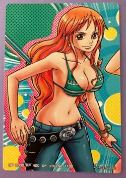2011 One Piece Nami (5) Card Lot - Fresh From Japan - Image 2
