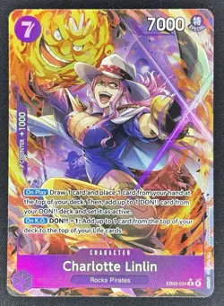 Charlotte Linlin (Alternate Art) EB03-034 Extra Booster: One Piece Heroines NM - Image 1