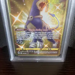 Pokemon TCG PSA 9 2021 Battle Styles 179/163 Houndoom Gold Full Art Secret Rare - Image 3