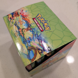 Pokemon TCG Paldea Mini Tin Display Lot of 10 With Display Box - Empty - Image 2