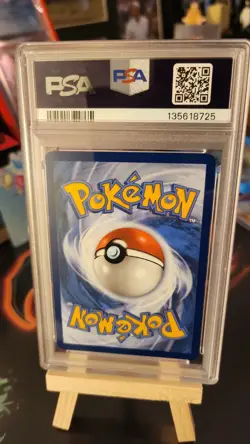 Pokemon PSA 9 Team Rocket's Raticate 202/182 Destined Rivals Illustration Rare - Image 2