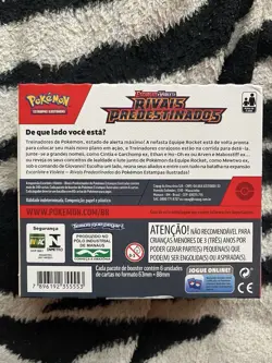 Pokemon Booster Box Destined Rivals PORTUGUESE Brand New Sealed Box TCG - Image 2