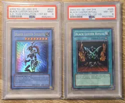 Yu-Gi-Oh! Black Luster Soldier English 1st Edition SYE-024 PSA 9 plus Ritual - Image 1