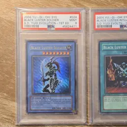 Yu-Gi-Oh! Black Luster Soldier English 1st Edition SYE-024 PSA 9 plus Ritual - Image 2