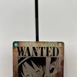 Monkey.D.Luffy Wanted OP13-118 Double Attack One Piece CCG Character Card - Image 4