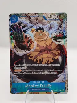 One Piece TCG Monkey.D.Luffy - OP11-058 (TR) Carrying On His Will Treasure Rare - Image 1