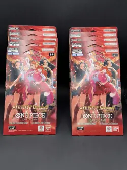 One Piece EB-03 Heroines Edition Sleeved Booster Pack Lot of 10 (FAST SHIPPING) - Image 1