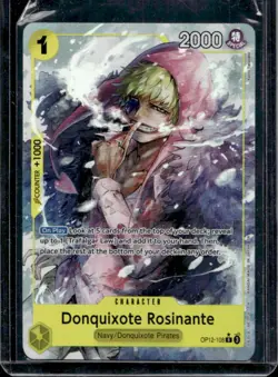 2025 One Piece Legacy of the Master Donquixote Rosinante Alternate Art #OP12-108 - Image 1