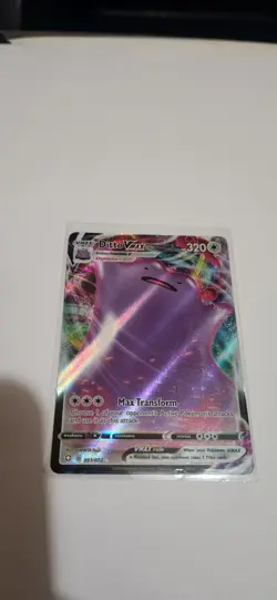 Ditto Vmax 051/072 Shining Fates- NM Ultra Rare Full Art Pokemon Card - Image 1