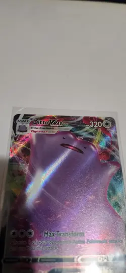 Ditto Vmax 051/072 Shining Fates- NM Ultra Rare Full Art Pokemon Card - Image 3
