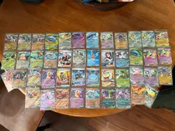 Pokemon Card Lot 45 Total Full Art/EX/Ultra Rare/Stamped/Trainer - Image 1
